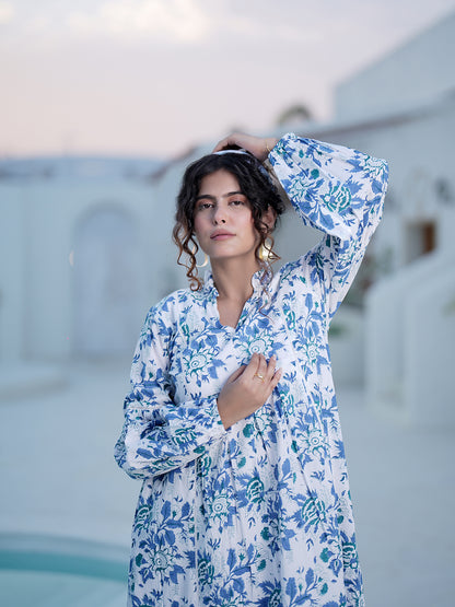 Shanaya Handblock Printed Dress