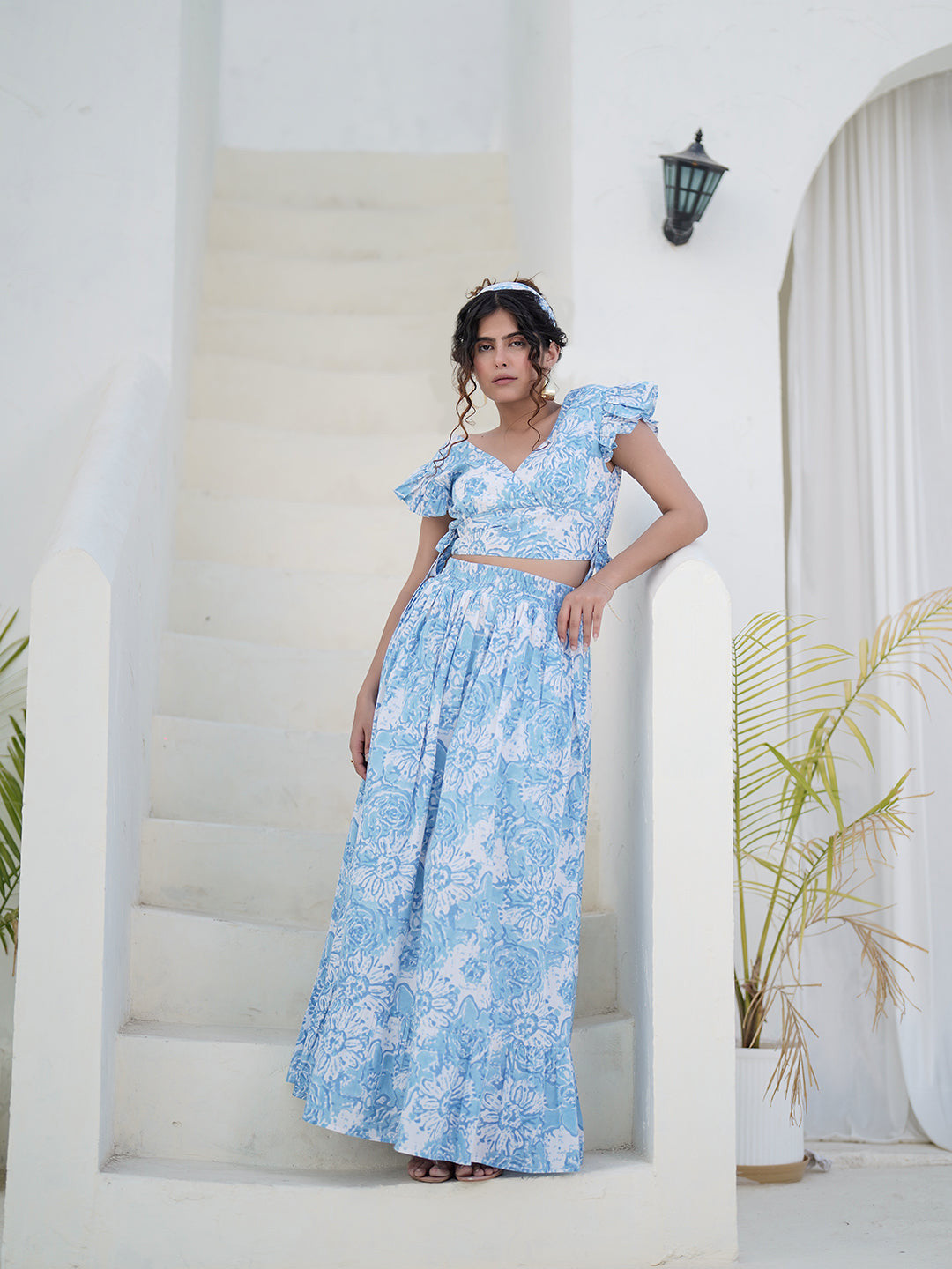 Alessia Hand Block Printed Co-Ord Set
