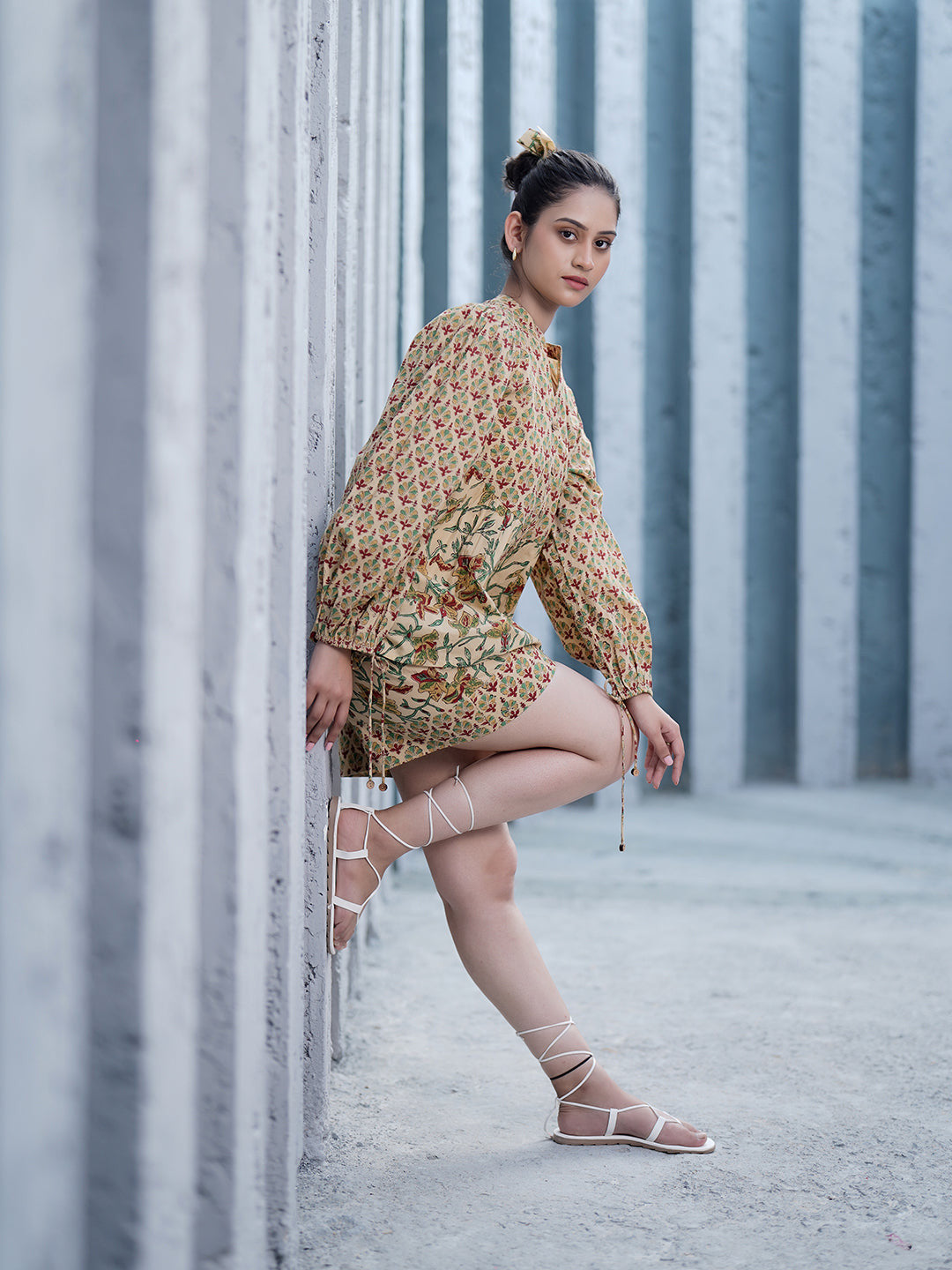 Arianna Hand Block Printed Co-Ord Set