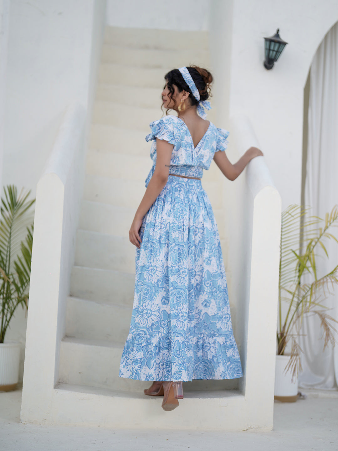 Alessia Hand Block Printed Co-Ord Set