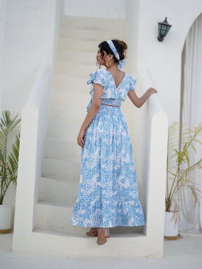 Alessia Hand Block Printed Co-Ord Set