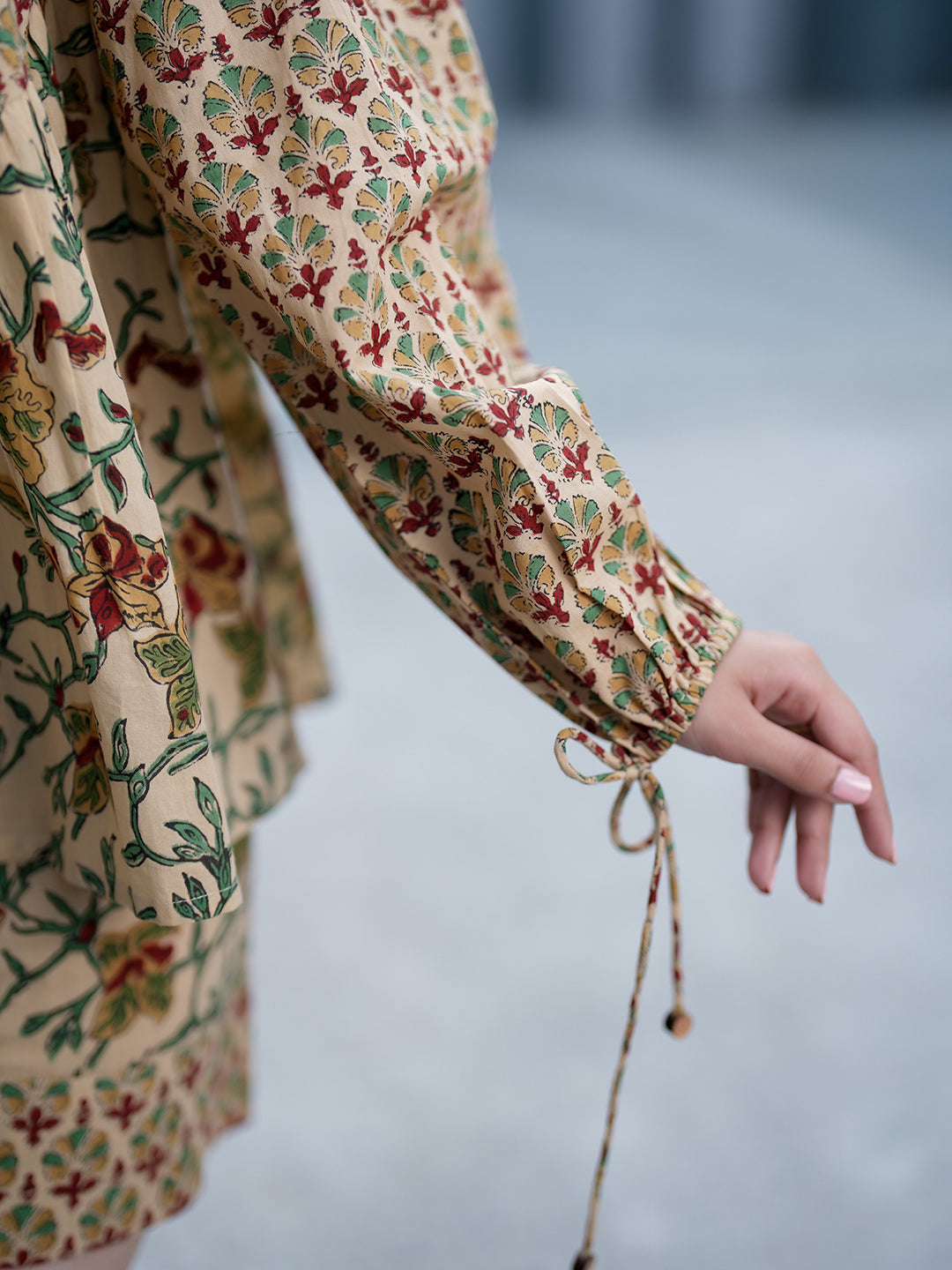 Arianna Hand Block Printed Co-Ord Set