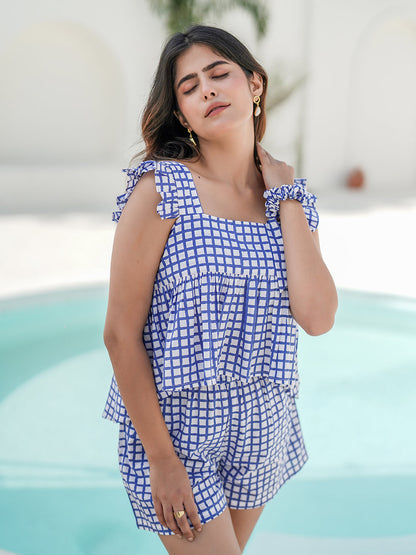 Allegra Hand Block Printed Co-Ord Set